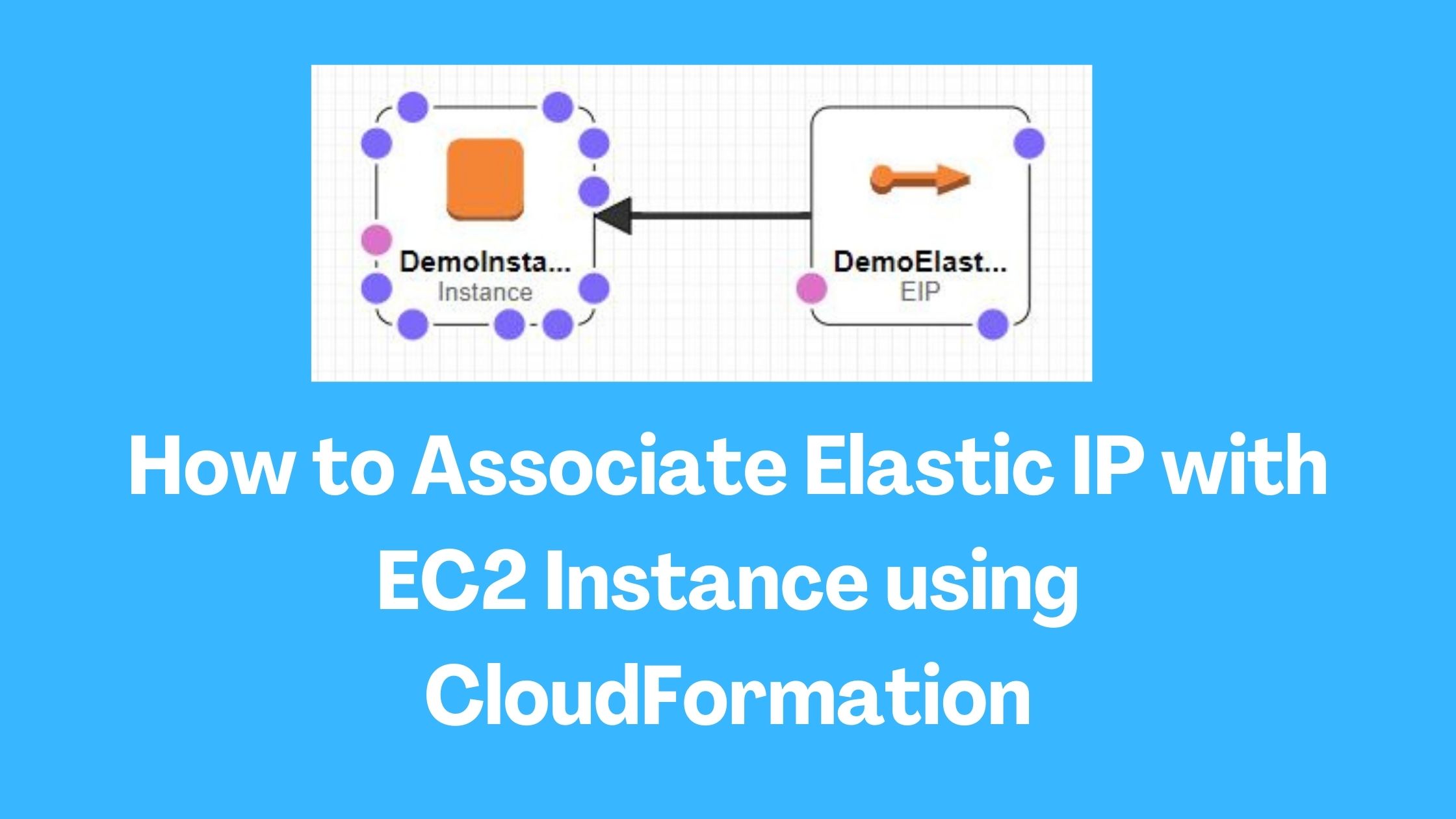 How to Associate Elastic IP with EC2 Instance using CloudFormation