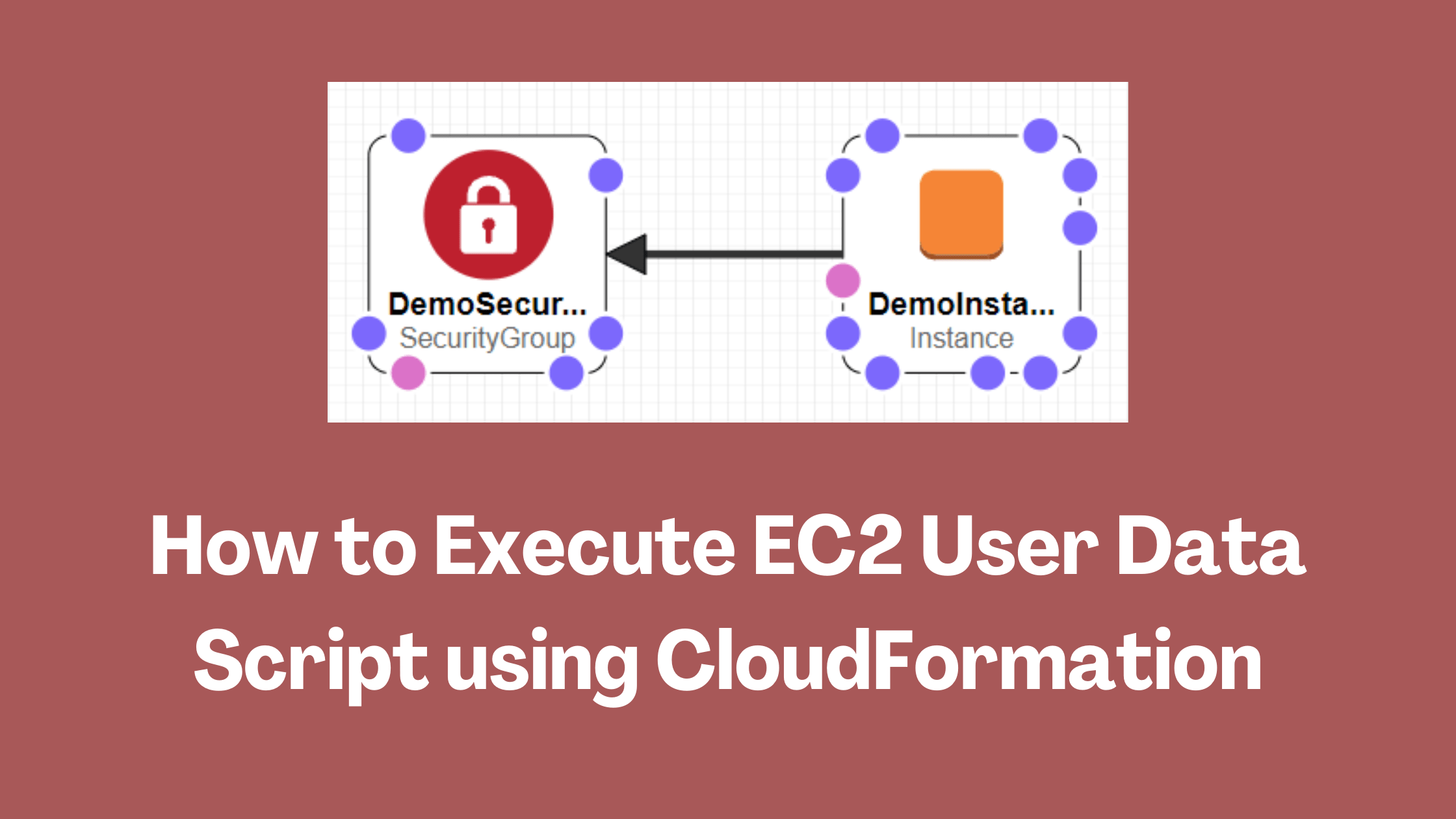 How to Execute EC2 User Data Script using CloudFormation
