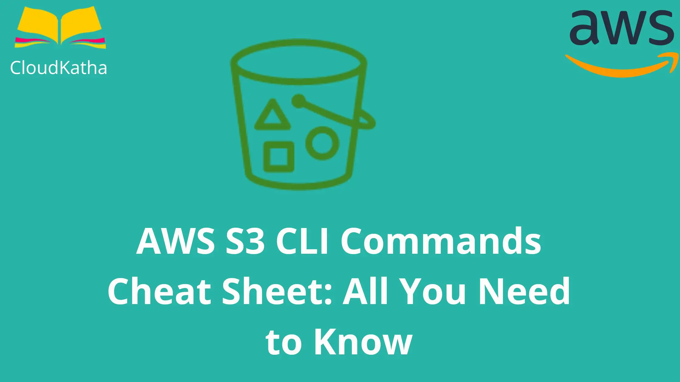 AWS S3 CLI Commands Cheat Sheet All You Need to Know