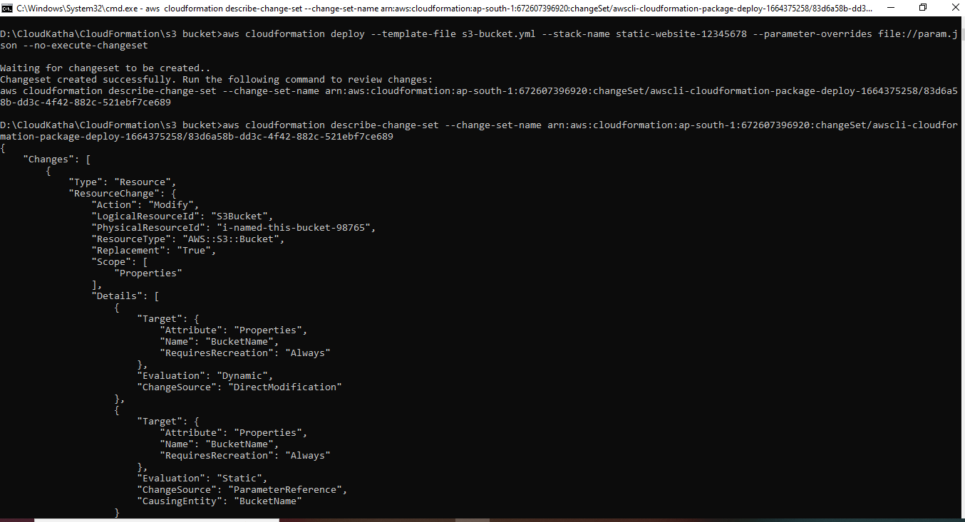 How To Deploy CloudFormation Template Using AWS CLI - CloudKatha