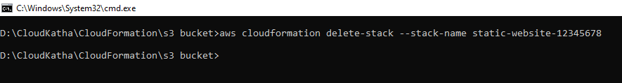 How To Deploy CloudFormation Template Using AWS CLI - CloudKatha