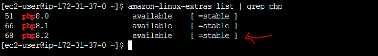 How To Install PHP 8.2 On Amazon Linux 2 Instance - CloudKatha