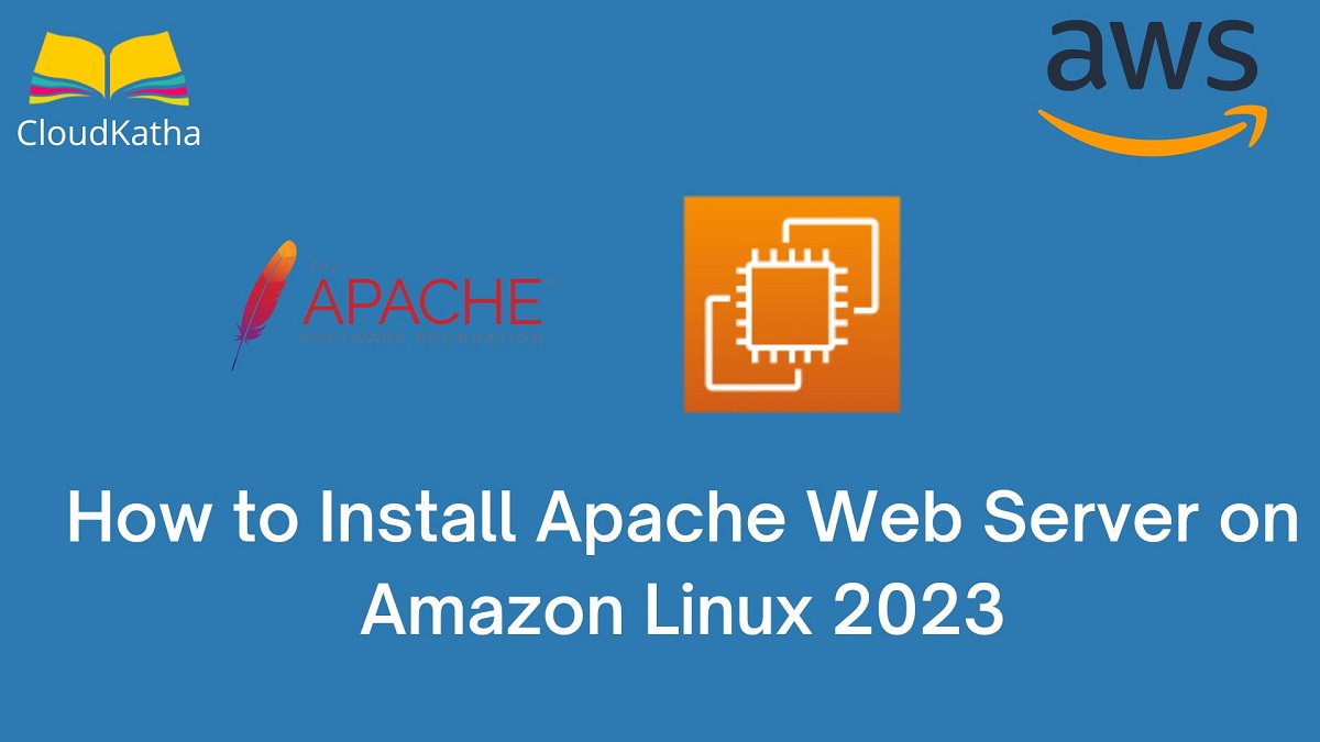 How to Install Apache Web Server on Amazon Linux 2023 Featured