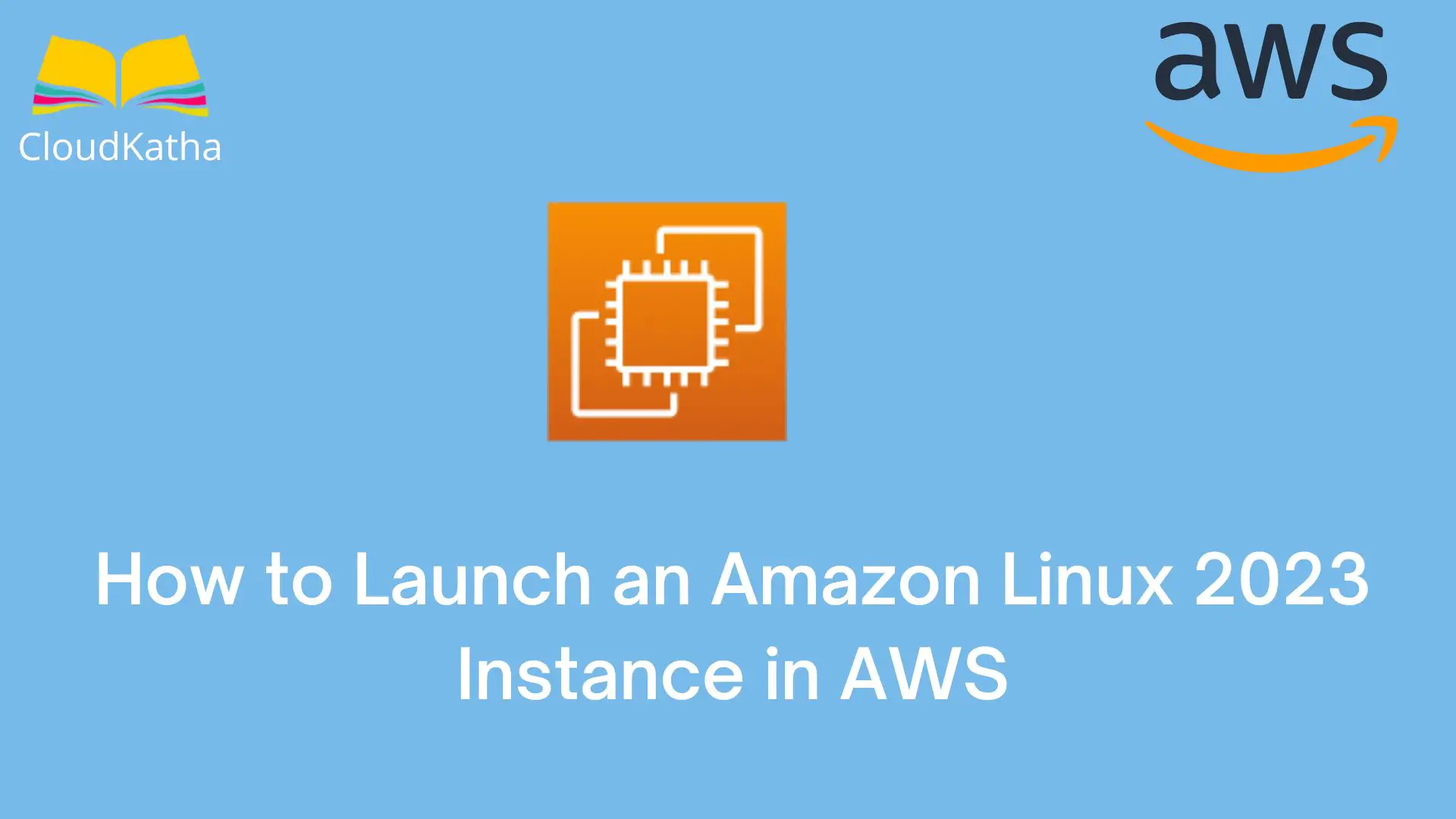How to Launch an Amazon Linux 2023 Instance in AWS